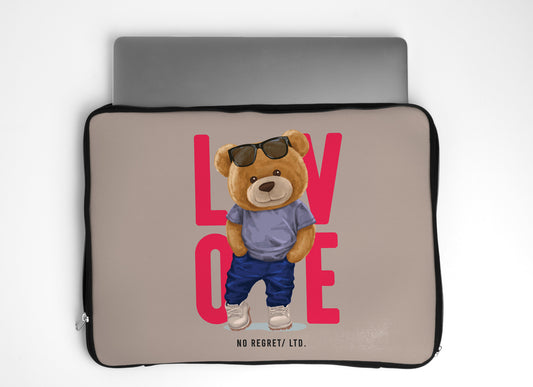 Love Bear Laptop Sleeve