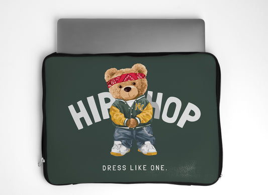 Hip Hop Bear Laptop Sleeve