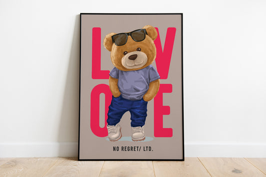 Love Bear Poster