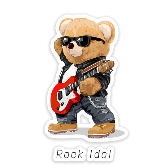 Rock Bear Sticker